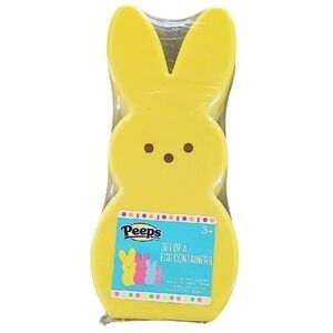 Peeps Set of 4 Nesting Egg Plastic Easter Containers